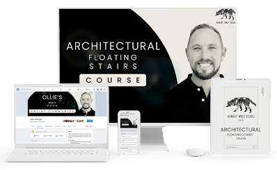 Complete Architectural Floating Stairs Course